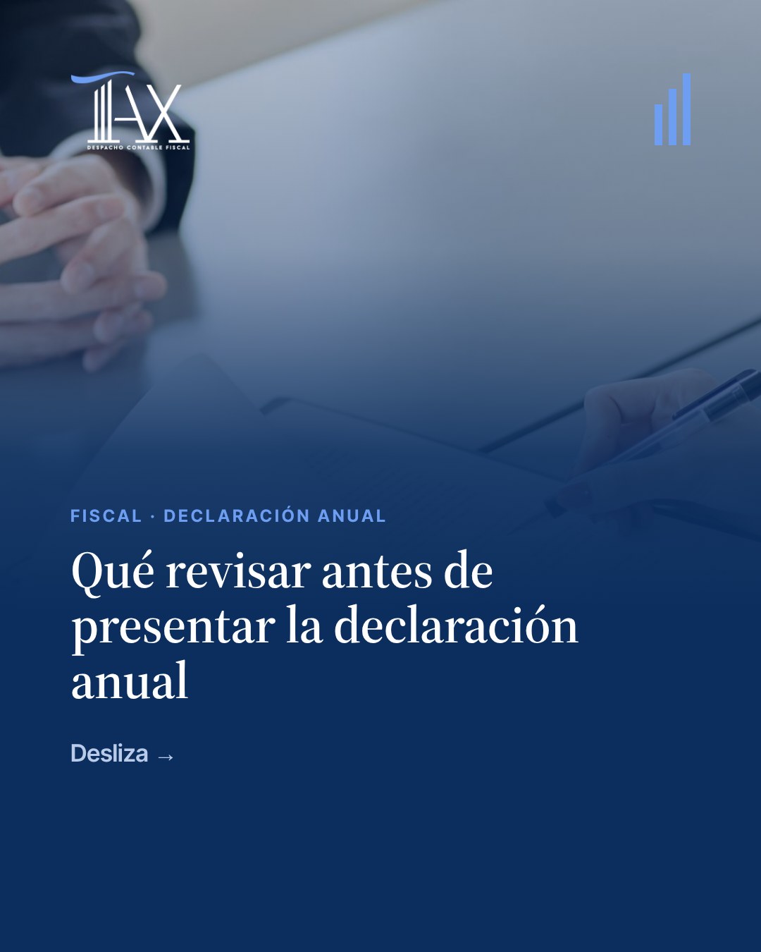 Qué revisar antes de presentar la declaración anual · 1