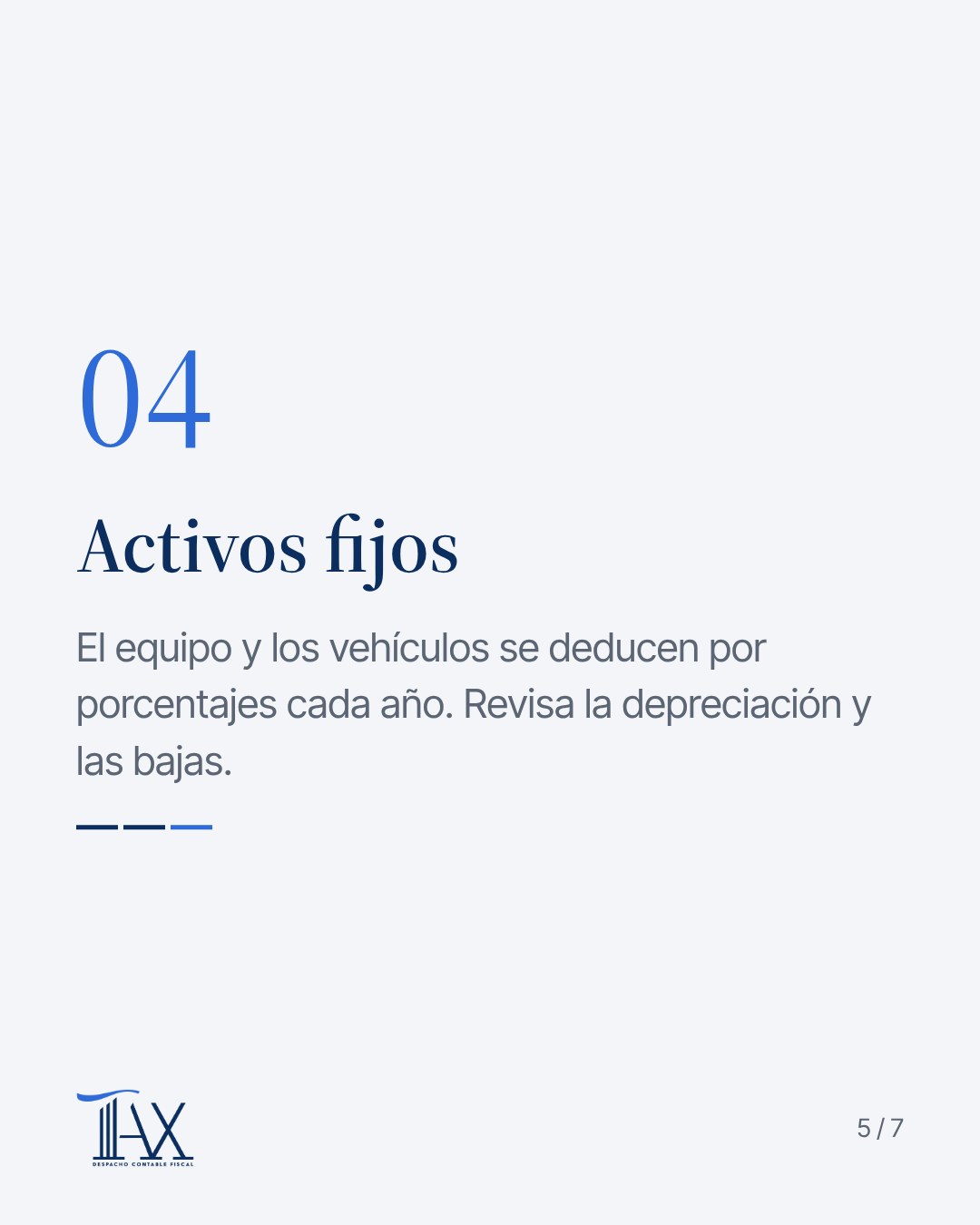 Qué revisar antes de presentar la declaración anual · 5