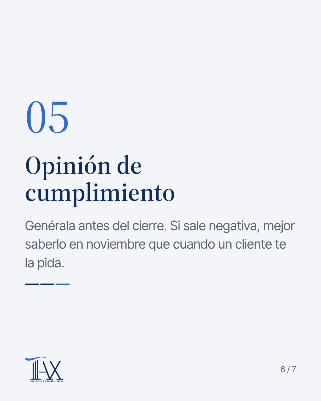 Qué revisar antes de presentar la declaración anual · 6