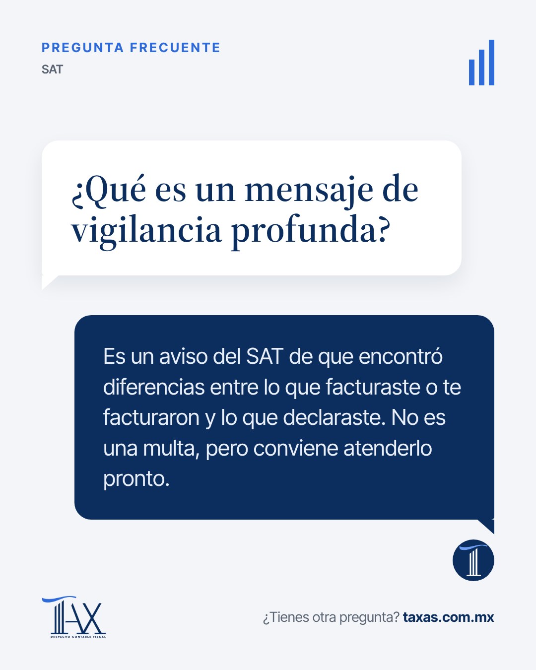¿Qué es un mensaje de vigilancia profunda?