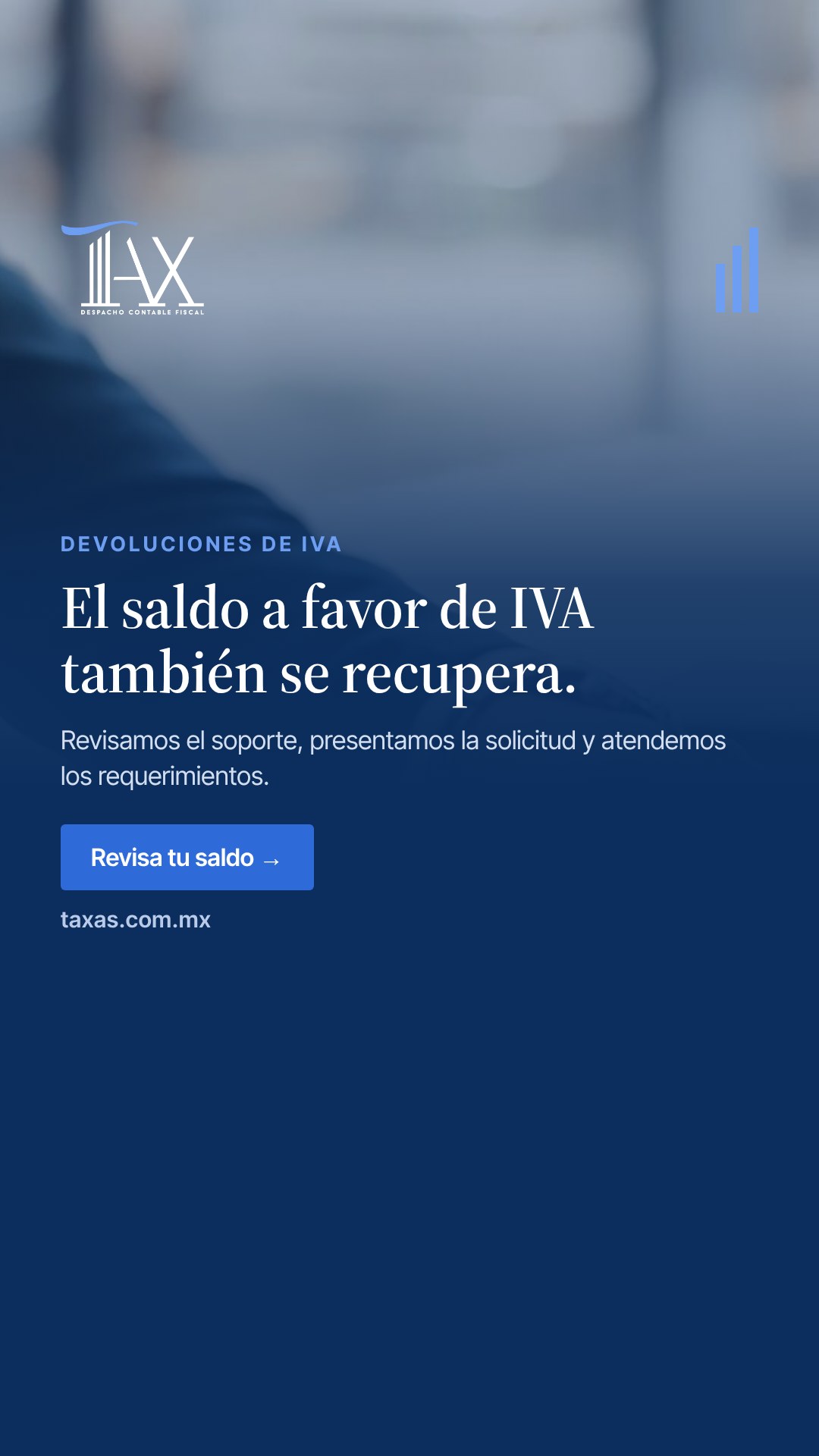 El saldo a favor de IVA también se recupera.